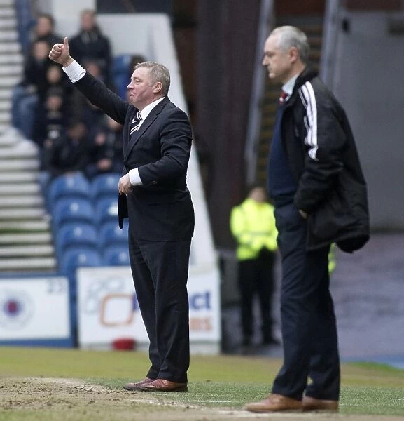 Ally McCoist Fires Up Rangers Players Ahead of Scottish League One Clash against Brechin City: Scottish Cup Winning Spirit Revived at Ibrox Stadium