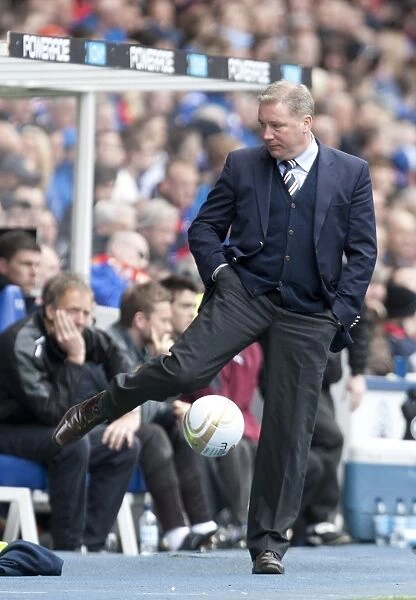 Ally McCoist at the Helm: A Tactical Battle - Rangers vs Motherwell, 0-0 Clydesdale Bank Scottish Premier League, Ibrox Stadium