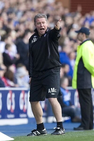 Ally McCoist at Ibrox: Rangers Secure Thrilling 2-1 Victory Over Celtic in the Clydesdale Bank Premier League