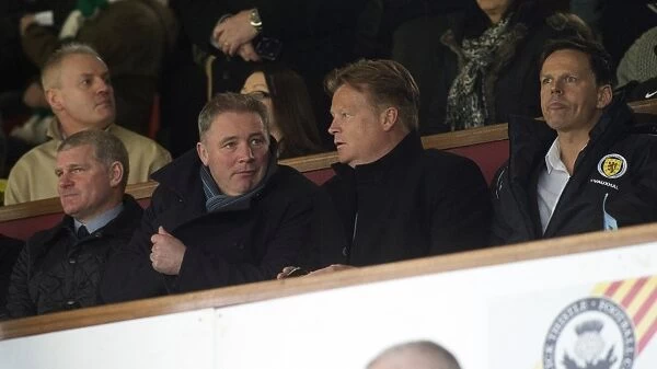 Ally McCoist and Mark Wotte Oversee Rangers vs. Celtic in Glasgow Cup Final (2013)