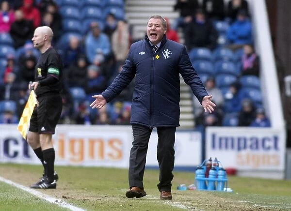 Ally McCoist Rallies Rangers: 0-0 Third Division Battle Against Stirling Albion