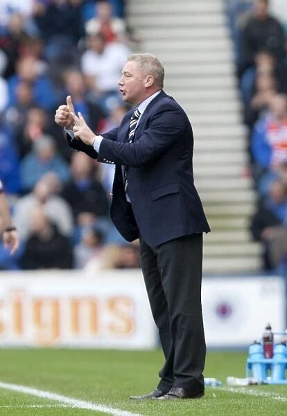Ally McCoist Rallies Rangers to a 4-1 Victory over Montrose at Ibrox Stadium