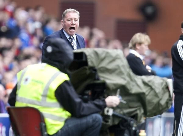 Ally McCoist Rallies Rangers: A Fighting 0-0 Stalemate Against Motherwell at Ibrox Stadium