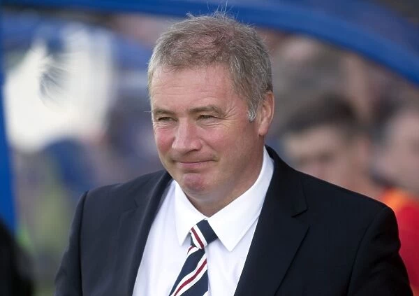 Ally McCoist and Rangers Celebrate 3-0 Victory Over Stranraer in Scottish League One at Stair Park