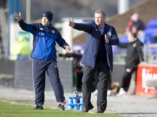 Ally McCoist and Rangers Celebrate 4-1 Clydesdale Bank Scottish Premier League Victory over Inverness Caledonian Thistle