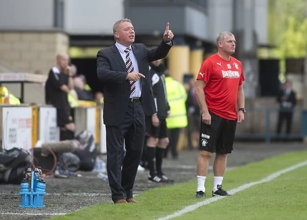 Ally McCoist and Rangers Rampage: 4-0 Victory over Albion Rovers in Ramsdens Cup