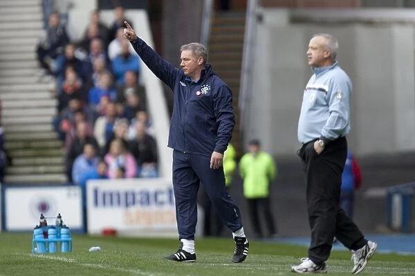 Ally McCoist and Rangers Secure 2-0 Victory in Scottish Third Division at Ibrox Stadium