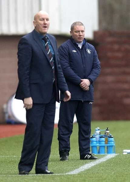 Ally McCoist and Rangers Triumph: 1-4 Domination Over Clyde in Scottish Third Division at Broadwood Stadium