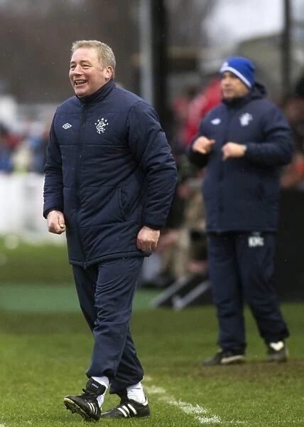 Ally McCoist Witnesses Rangers Triumph: A Dominant 6-2 Victory Over Elgin City