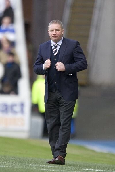 Ally McCoist's Disappointed Gaze: Rangers Suffer 1-0 Defeat Against Kilmarnock