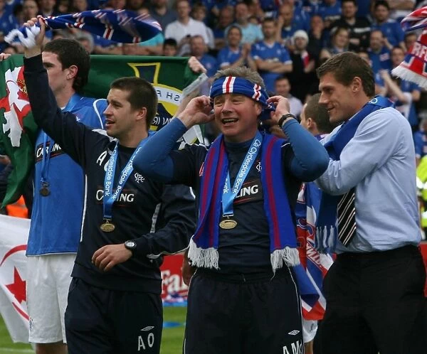 Ally McCoist's Title-Winning Euphoria: Rangers 2008-09 Scottish Premier League Championship