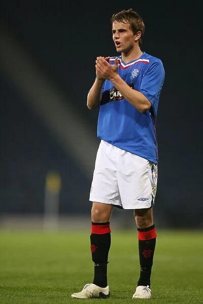 Andrew Shinnie Lifts the Youth Cup: Rangers Triumph over Celtic at Hampden Park (2008)