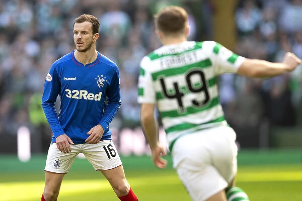 Andy Halliday in Action: Celtic vs Rangers - Scottish Premiership at Celtic Park (Scottish Cup Champions 2003)