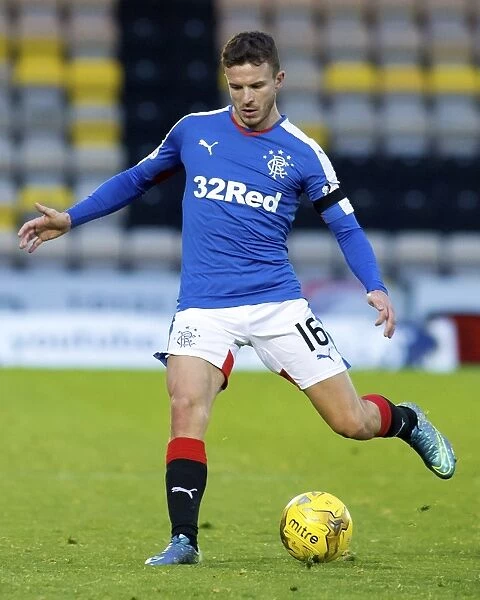 Andy Halliday in Action: Rangers at Livingston's Tony Macaroni Arena - Ladbrokes Championship Match (Scottish Cup Winners 2003)