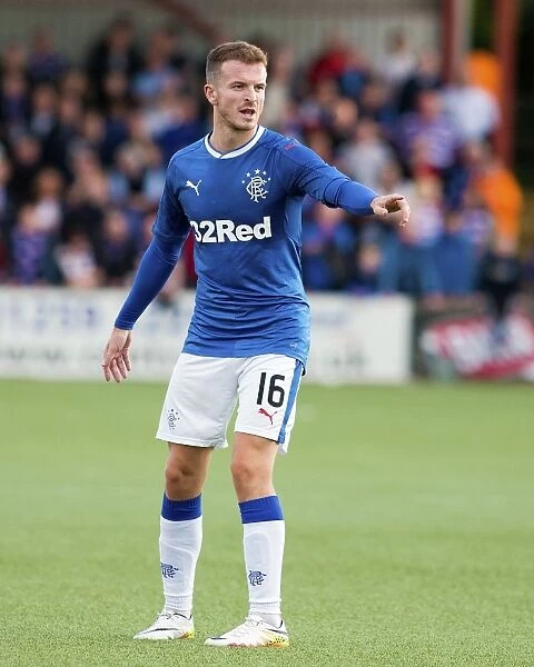 Andy Halliday in Action: Rangers vs East Stirlingshire at Ochilview Park