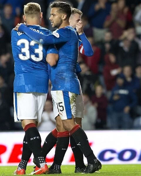 Andy Halliday's Dramatic Quarter-Final Goal: Rangers vs. Queen of the South at Ibrox Stadium