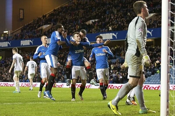 Andy Halliday's Thrilling Penalty Goal: Rangers Ibrox Victory in Ladbrokes Championship