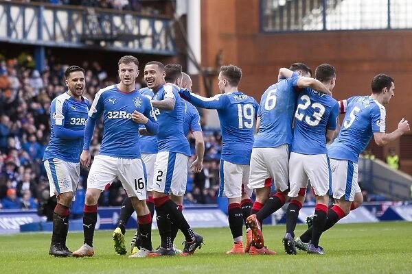 Andy Halliday's Thrilling Scottish Cup Quarterfinal Goal for Rangers at Ibrox Stadium