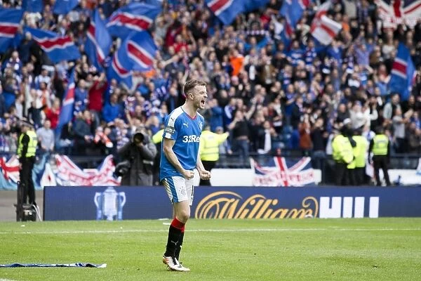 Andy Halliday's Triumphant Scottish Cup Victory: Rangers Celebrate Scottish Cup Win Against Celtic (2003)