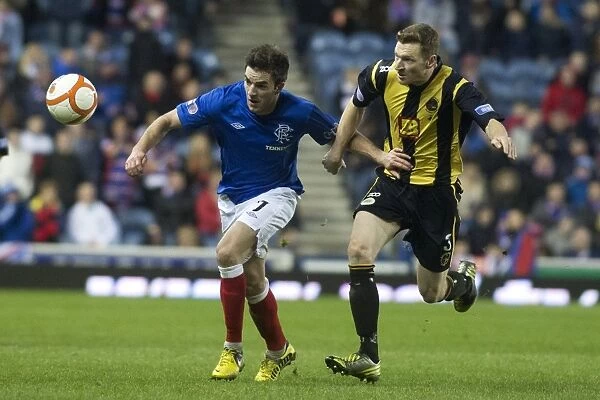 Andy Little Scores the Decisive Goal: Rangers 4-2 Berwick Rangers (Scottish Third Division, Ibrox Stadium)