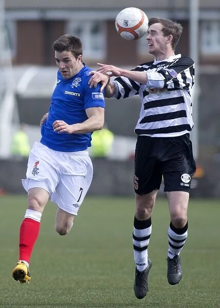 Andy Little Scores the Game-Winning Goal: Rangers Triumph over East Stirlingshire (4-2)