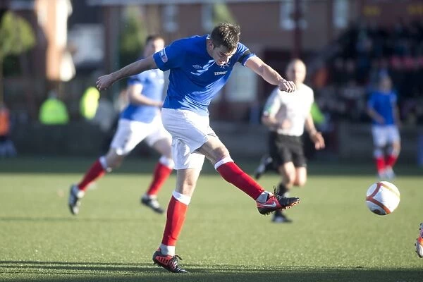 Andy Little Scores Rangers Second: East Stirlingshire 2-6 Rangers