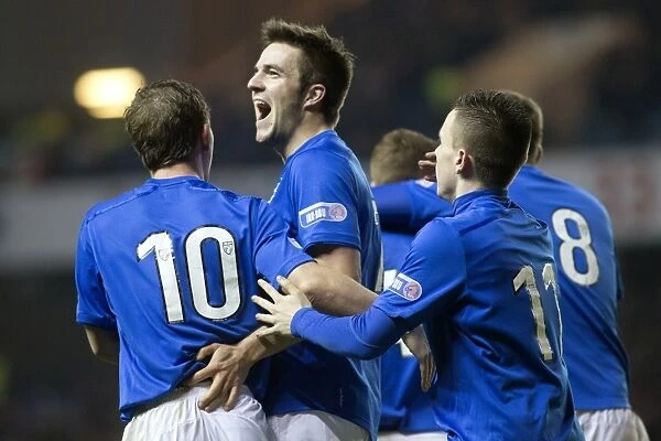 Andy Little's Euphoric Moment: Rangers 3-0 Triumph Over Annan Athletic at Ibrox Stadium