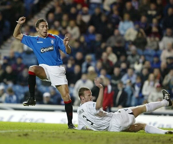 Bajram Feat's Debut Goal for Rangers: A Bittersweet Moment Amidst a 4-1 Victory (23 / 03 / 04)