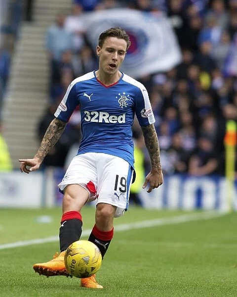 Barrie McKay in Action: Rangers FC vs Peterhead - League Cup First Round at Ibrox Stadium