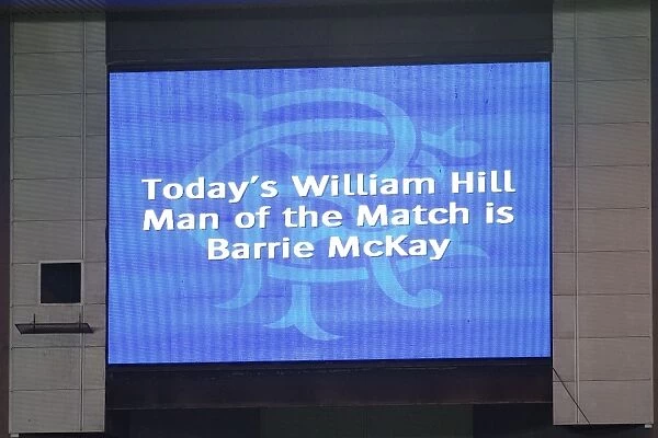 Barrie McKay Named Man of the Match: Rangers Star Shines in Scottish Cup Fifth Round Clash vs. Greenock Morton at Ibrox Stadium