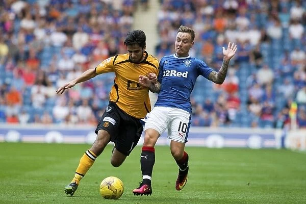 Barrie McKay vs. Tony Ribiero: A Betfred Cup Battle at Ibrox Stadium - Rangers vs. Annan Athletic