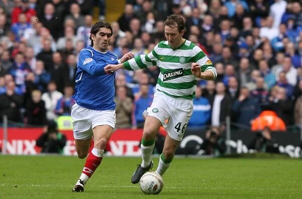 A Battle at Celtic Park: Pedro Mendes vs Aiden McGeady - Scoreless Clash in Celtic vs Rangers Clydesdale Bank Premier League