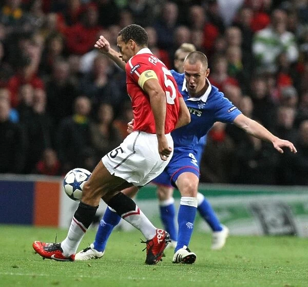Battle at Old Trafford: Kenny Miller vs. Rio Ferdinand - A UEFA Champions League Stalemate