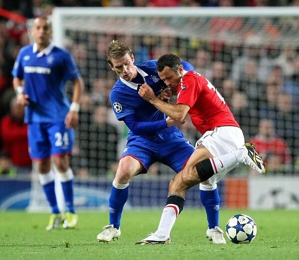 Battle at Old Trafford: Steven Davis vs. Ryan Giggs - UEFA Champions League Showdown