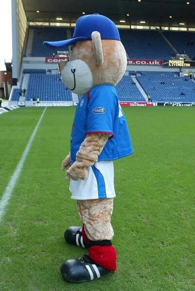 Broxi Bear: The Electrifying Rangers Football Club Mascot