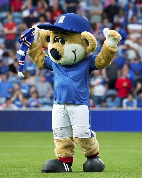 Broxi Bear and the Exciting Betfred Cup Showdown at Ibrox Stadium: Rangers vs. Annan Athletic
