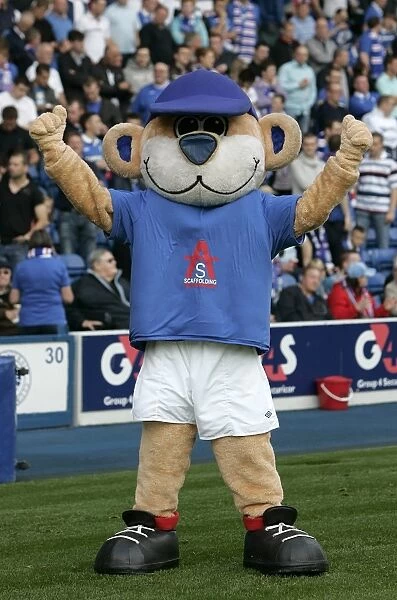 Broxi Bear and Ibrox Stadium: Rangers Triumphant 2-1 Win Against Kilmarnock in the Scottish Premier League