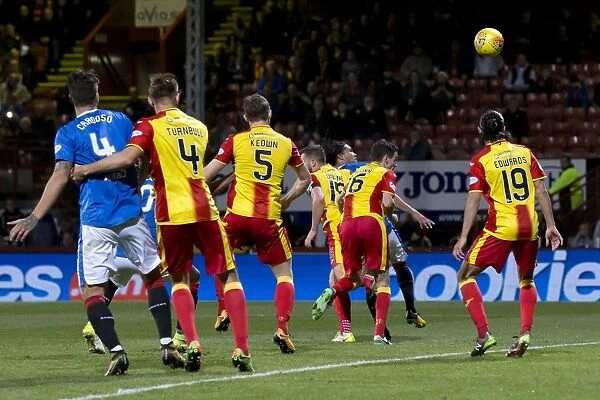 Carlos Pena Scores the Game-Winning Goal for Rangers in Betfred Cup Quarterfinal at Partick Thistle's The Energy Check Stadium