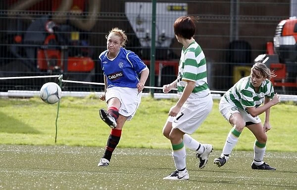Celtic vs Rangers Ladies: A Clash at Lennoxtown, Glasgow - Ladies Soccer Match