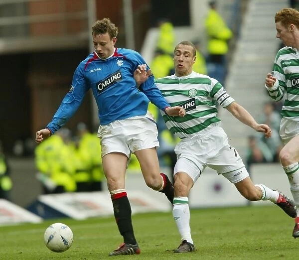 Celtic's Triumph in the Marches Derby: 1-2 Victory over Rangers (28 / 03 / 04)