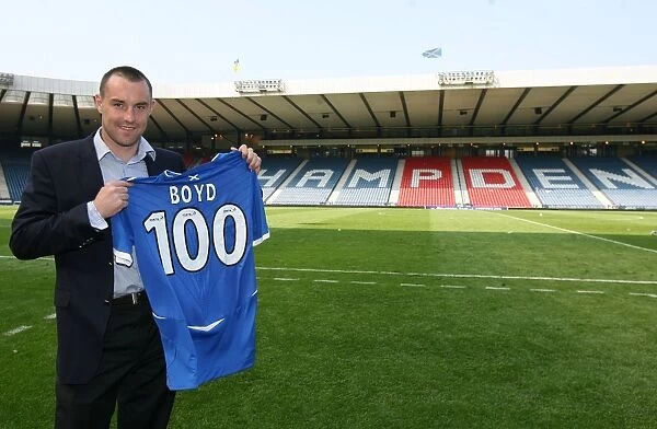 A Century of Glory: Kris Boyd's Milestone 100th Goal in Rangers Historic 3-0 Scottish Cup Semi-Final Victory over St. Mirren