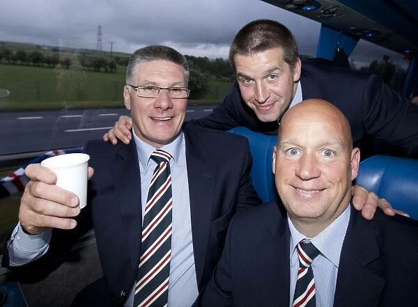 Champions on the Move: Stewart, Owen, and McDowall Heading to Ibrox for Kilmarnock Clash (Rangers, 2010-11)