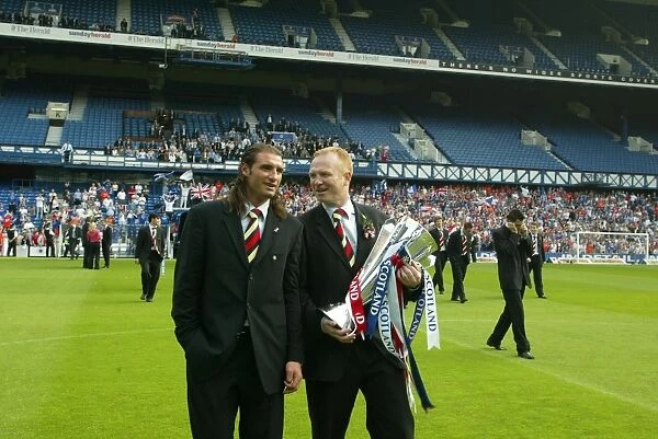 Champions Triumphant Homecoming: Rangers and the Treble at Ibrox (31 / 05 / 03)