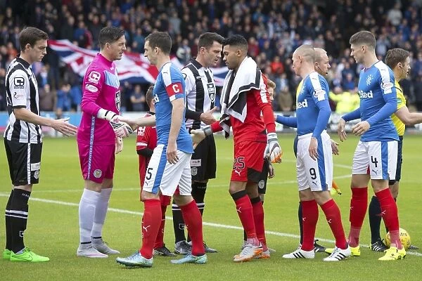 Championship Clash: Rangers and St. Mirren - Unity Amidst Rivalry: The Handshake Moment