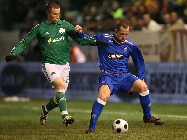 Charlie Adam's Dramatic Performance in Rangers 1-1 UEFA Cup Stalemate Against Panathinaikos