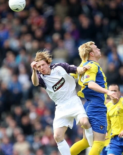 Chris Burke's Penalty Heroics: Rangers Thrilling Scottish Cup Semi-Final Victory over St. Johnstone (2007 / 2008)