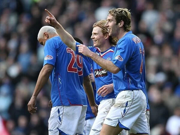 Chris Burke's Triple: Rangers Euphoric Moment as they Secure a 4-2 Victory over Gretna