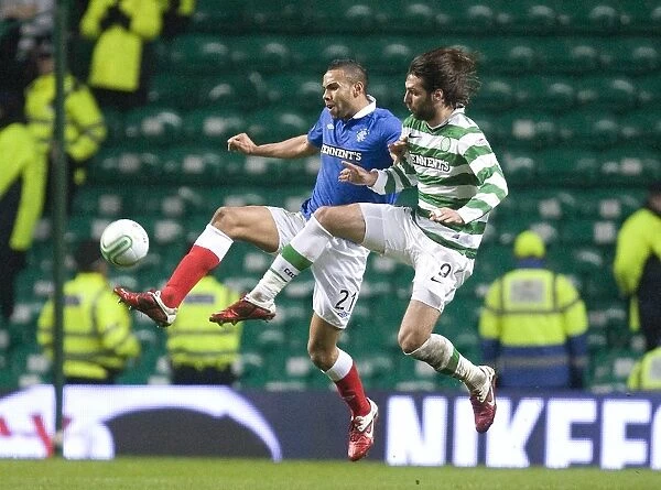 Clash at Celtic Park: Kyle Bartley vs. Georgios Samaras - Rangers vs. Celtic in the Scottish Cup Fifth Round Replay