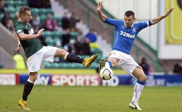 A Clash of Football Legends: Rangers vs Hibernian in the SPFL Championship at Easter Road