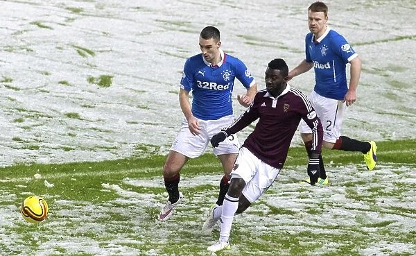 A Clash of Legends: Rangers vs Hearts at Ibrox Stadium - Wallace, Smith, and Buaben